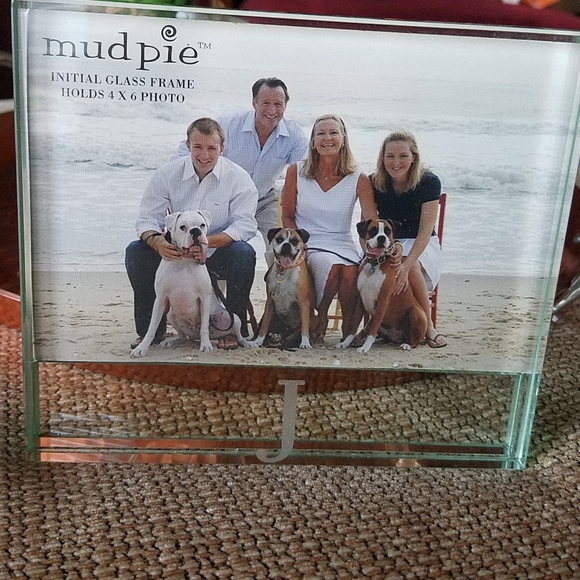 Heavy glass photo frame - Picture 1 of 3